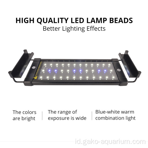 Lampu Led LED tanaman air tawar biru &amp; putih